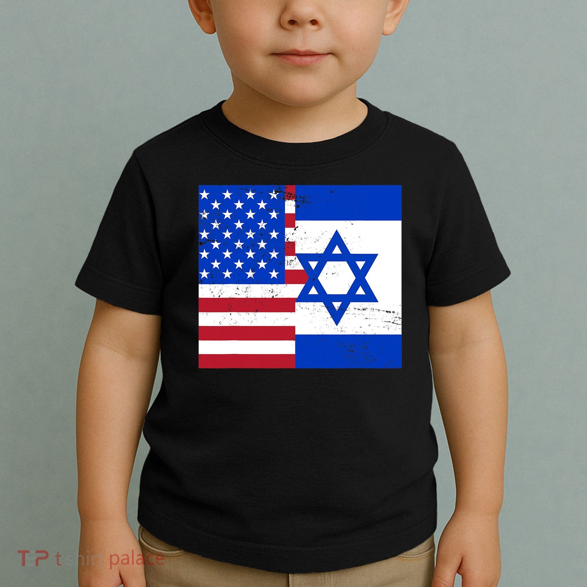 American Israeli Support Israel Toddler T-Shirt