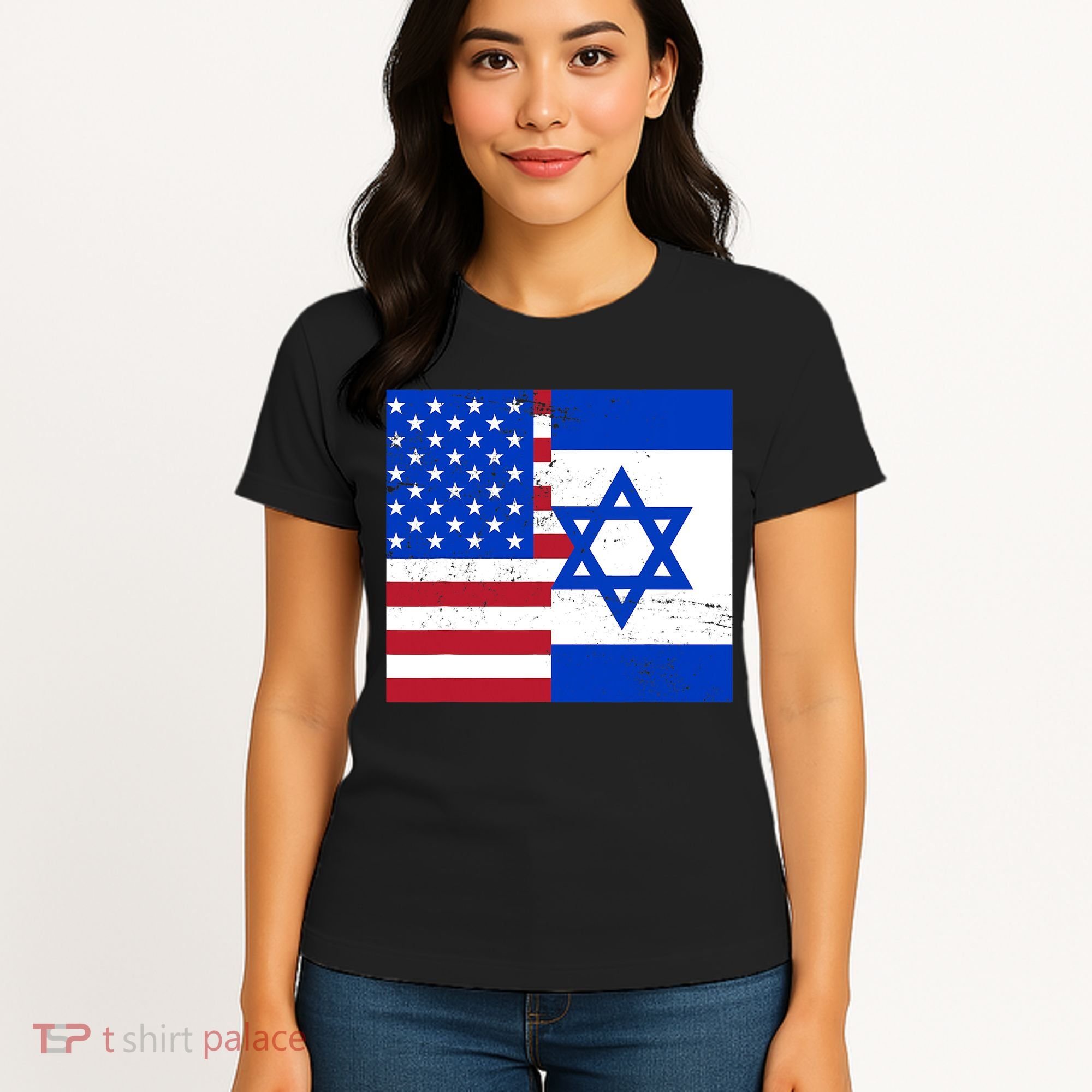 American Israeli Support Israel Women's T-Shirt