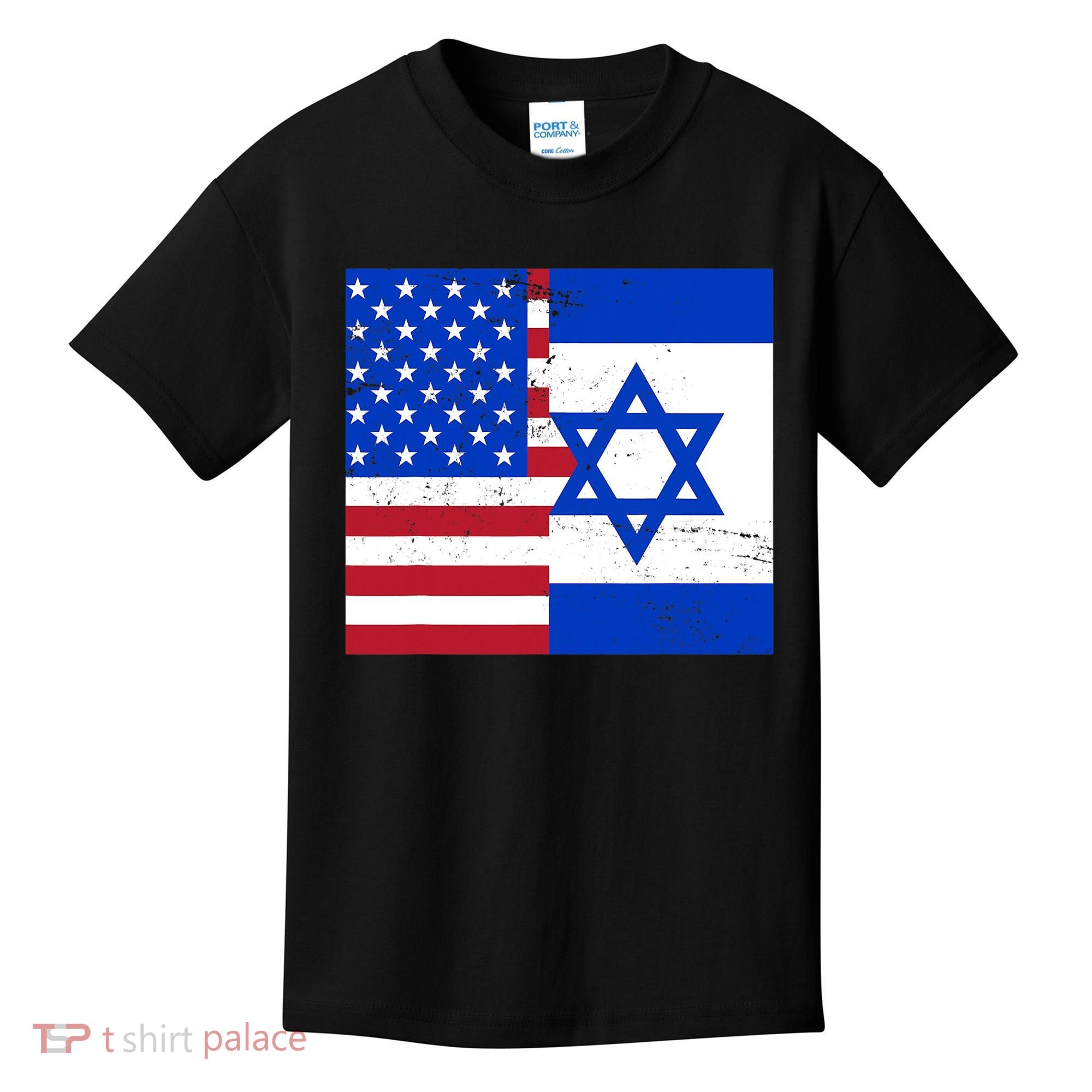 American Israeli Support Israel Kids T-Shirt