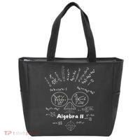 Algebra II Skull Of Equations And Formula Face Funny Nerdy Tote Bag thumb 0
