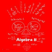 Algebra II Skull Of Equations And Formula Face Funny Nerdy Santa Hat thumb 1