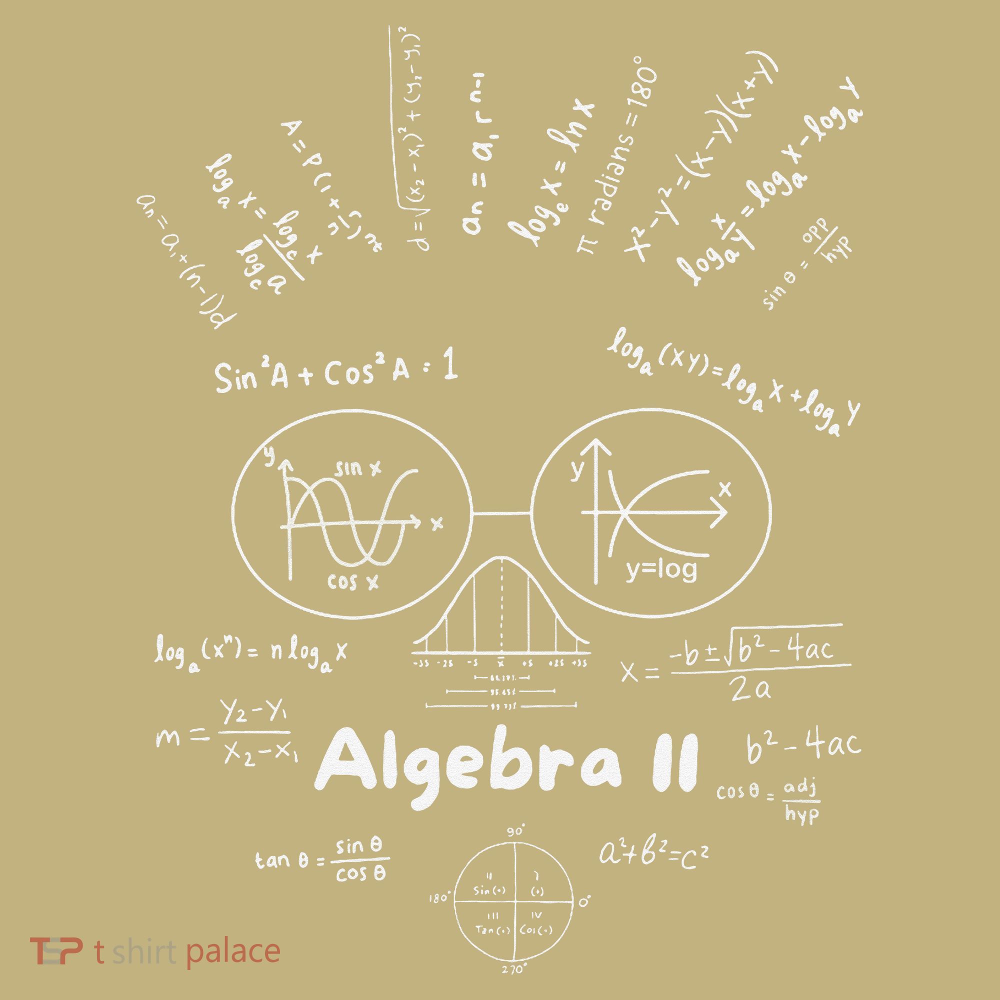Algebra II Skull Of Equations And Formula Face Funny Nerdy Sweatshirt