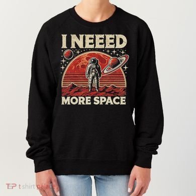 Astronaut In Space Planet Occupy Mars Women's Sweatshirt