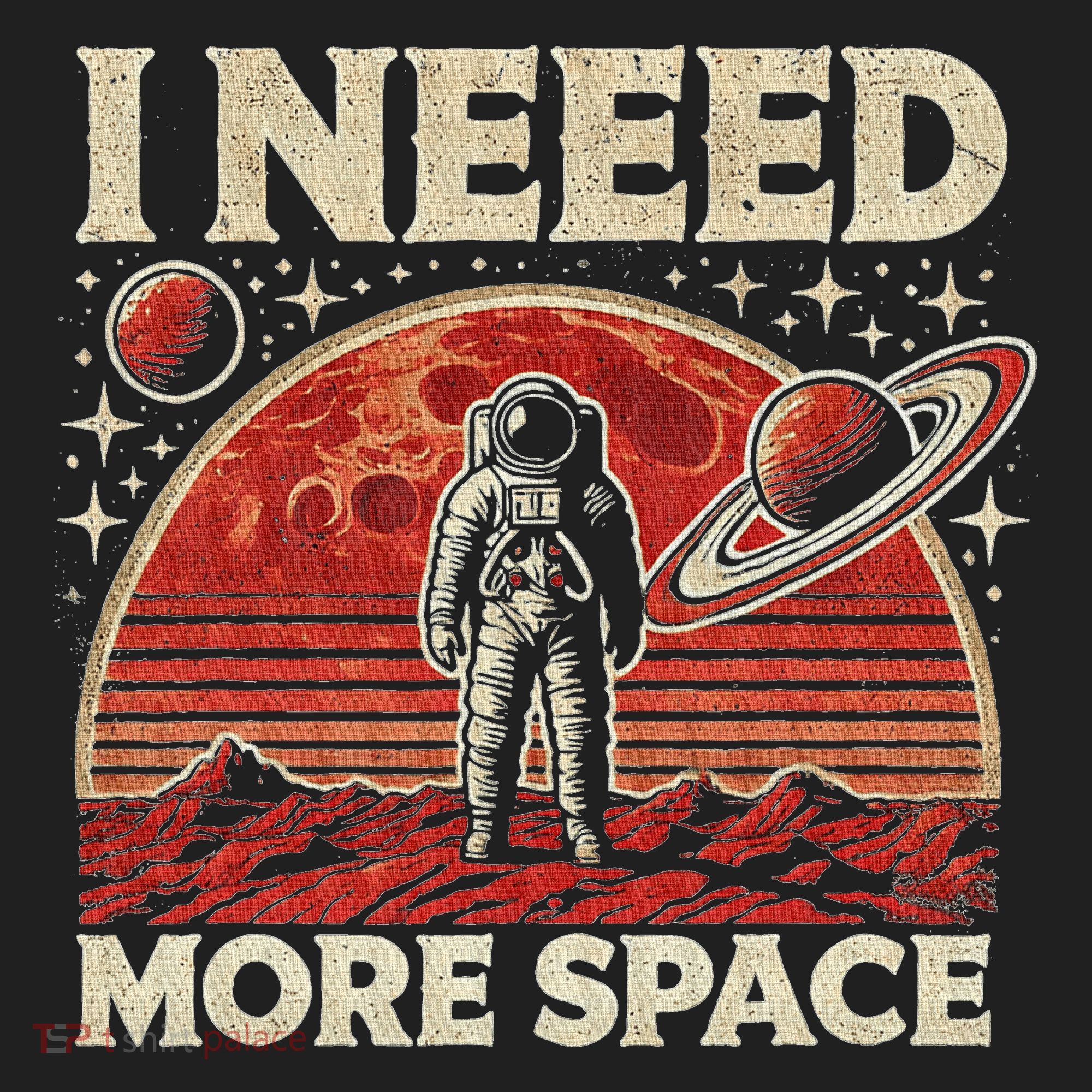 Astronaut In Space Planet Occupy Mars Women's Sweatshirt