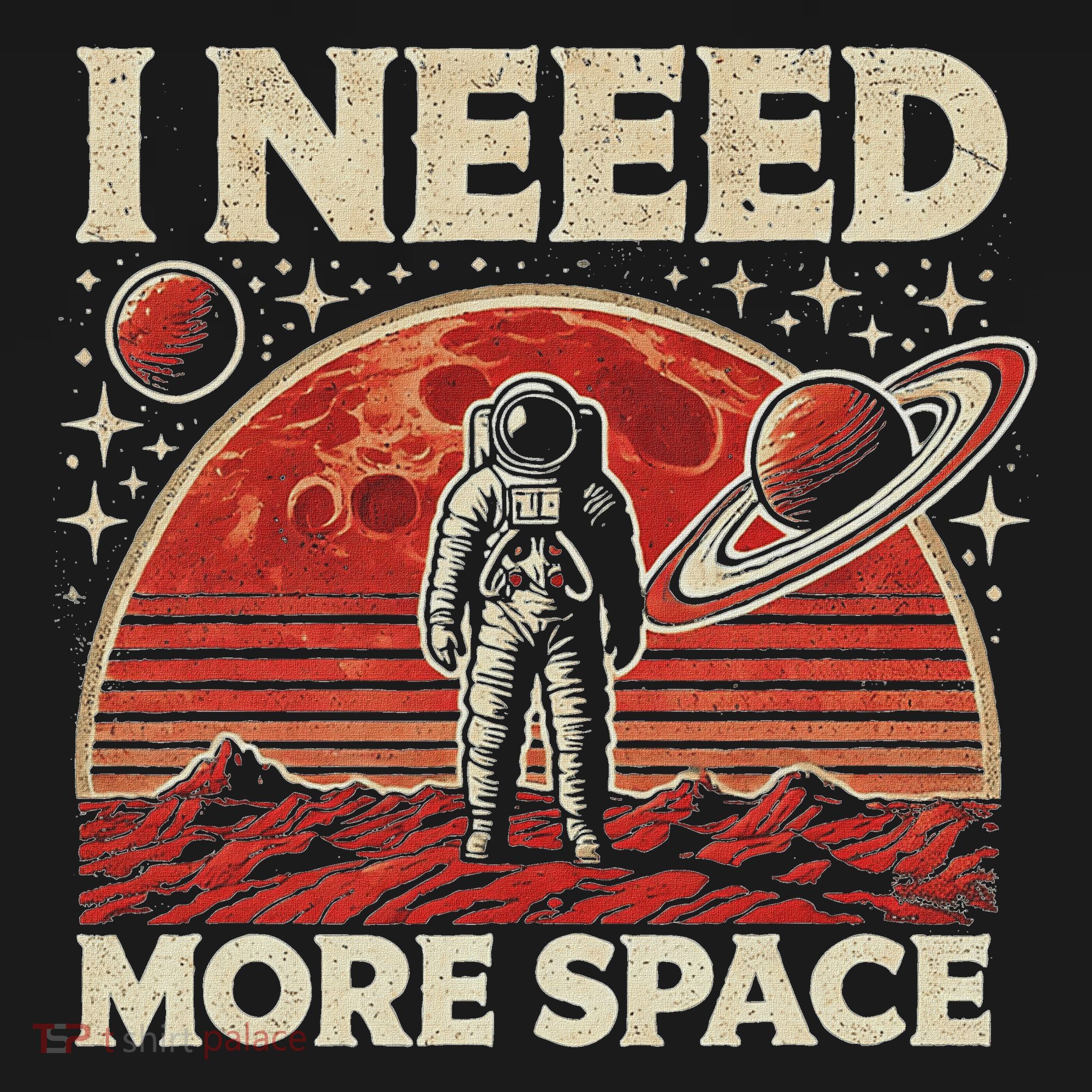 Astronaut In Space Planet Occupy Mars Backpack