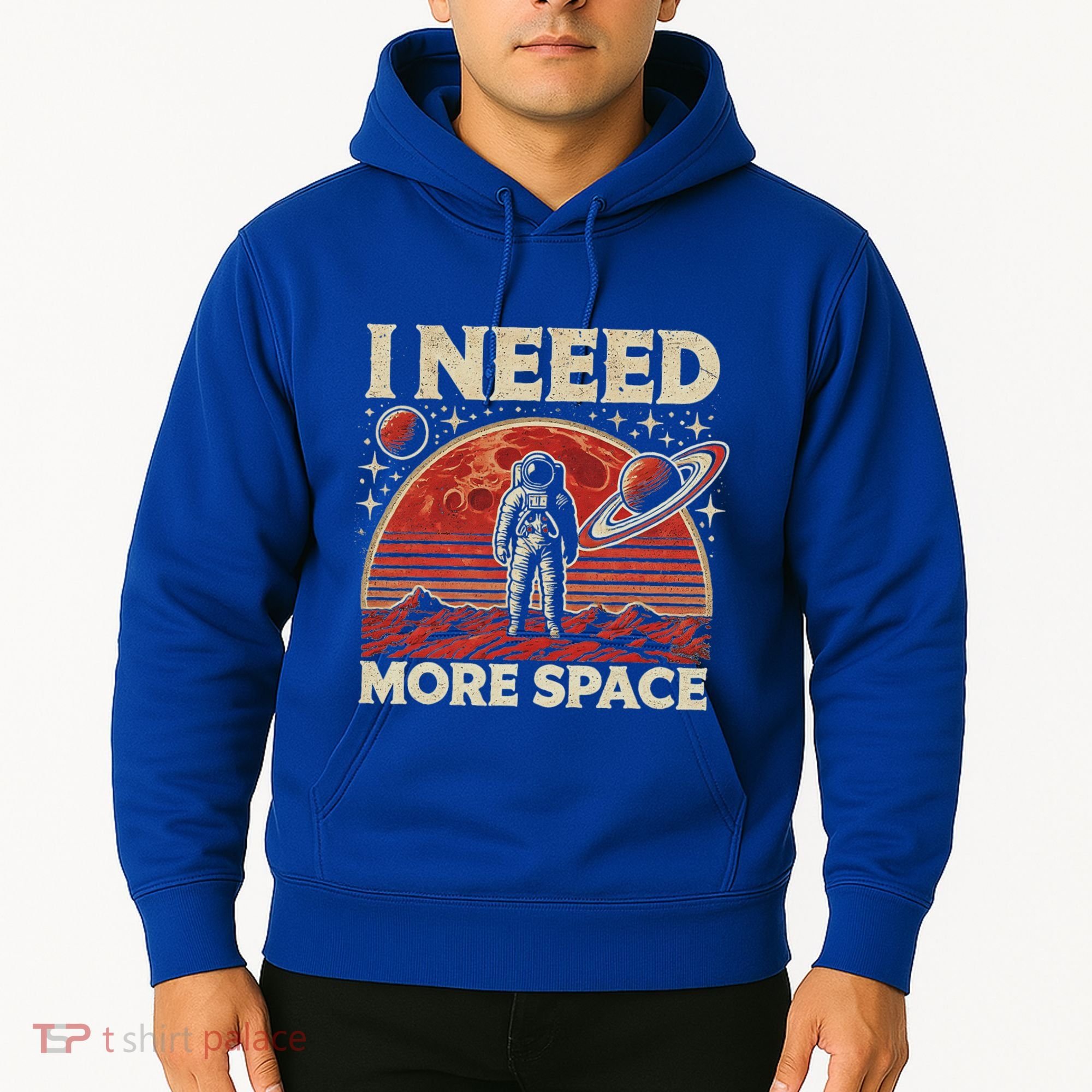Astronaut In Space Planet Occupy Mars Hoodie