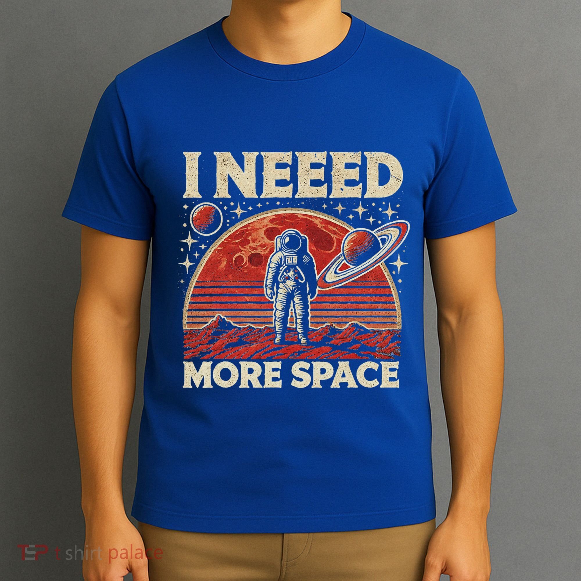 Astronaut In Space Planet Occupy Mars T-Shirt