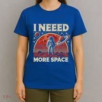 Astronaut In Space Planet Occupy Mars T-Shirt thumb 4