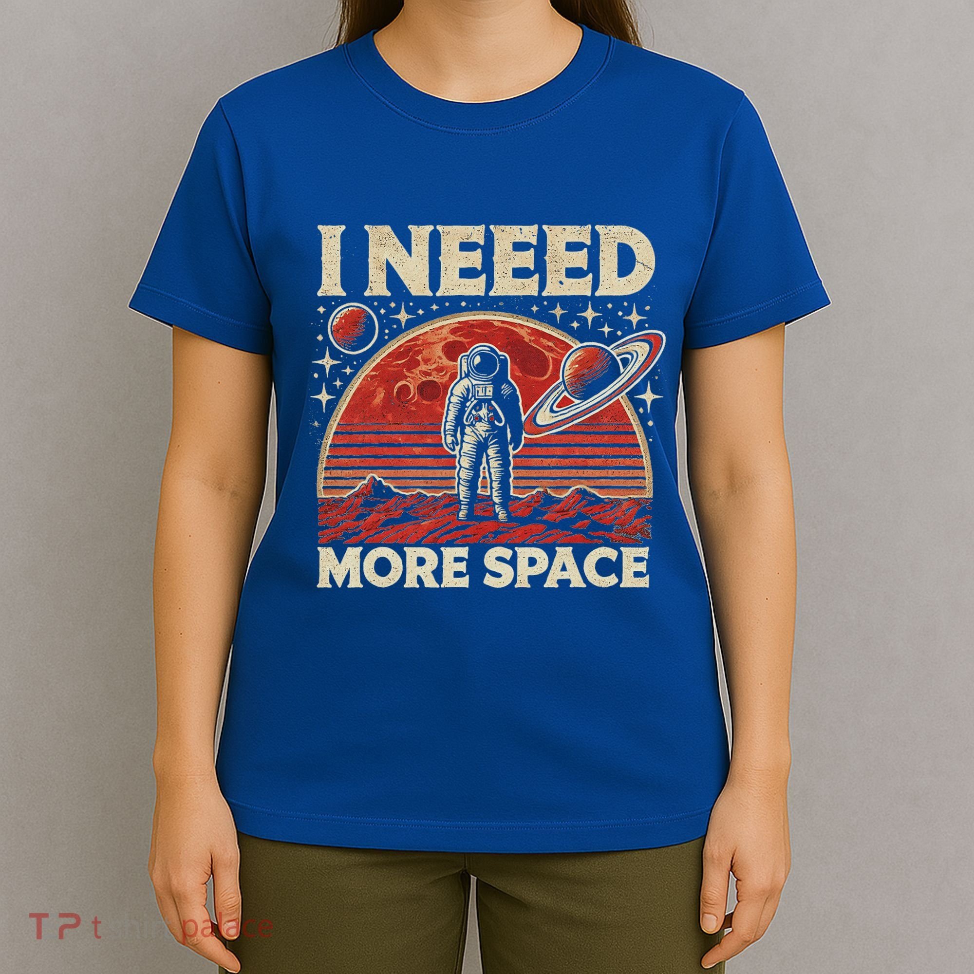 Astronaut In Space Planet Occupy Mars T-Shirt