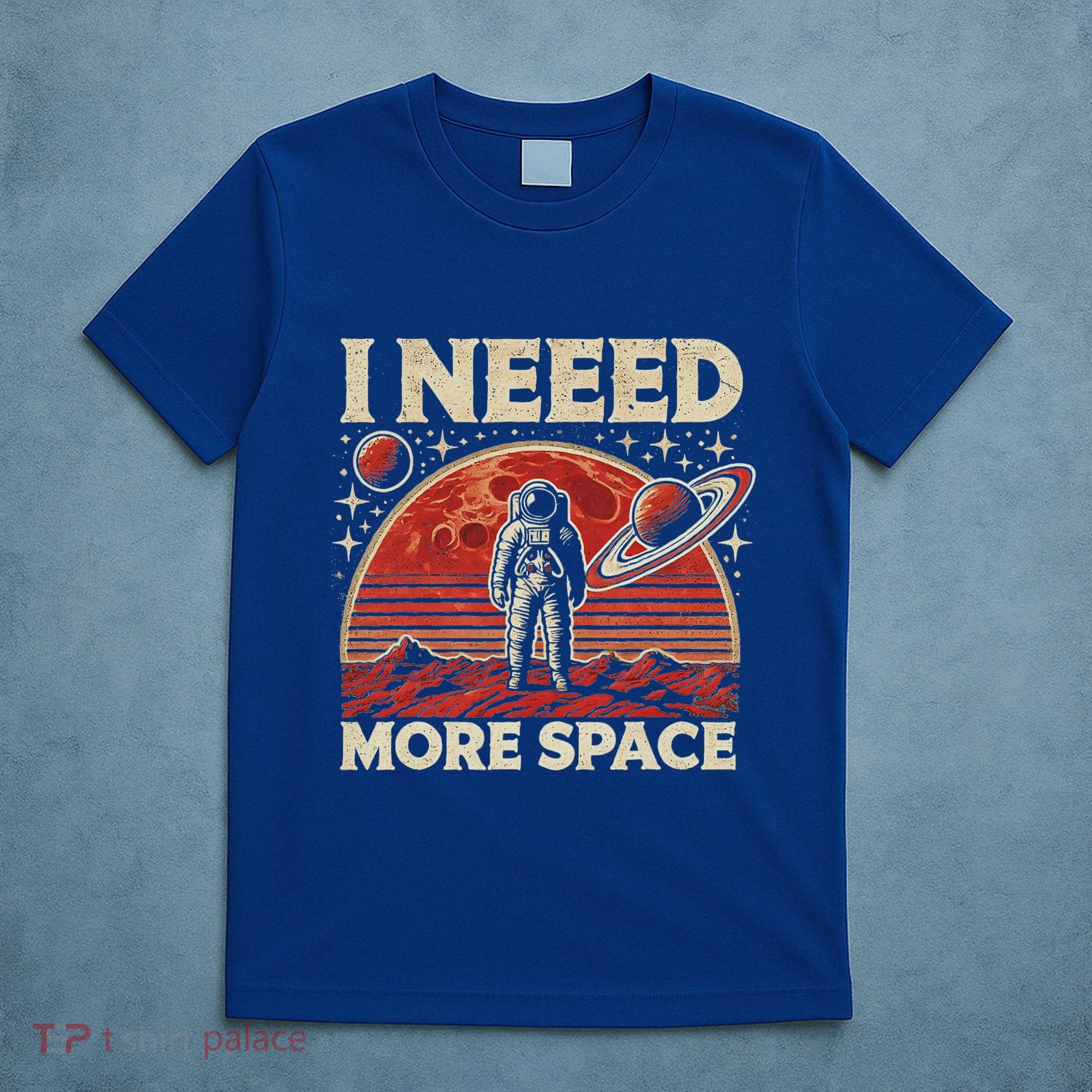 Astronaut In Space Planet Occupy Mars T-Shirt