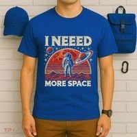 Astronaut In Space Planet Occupy Mars T-Shirt thumb 6