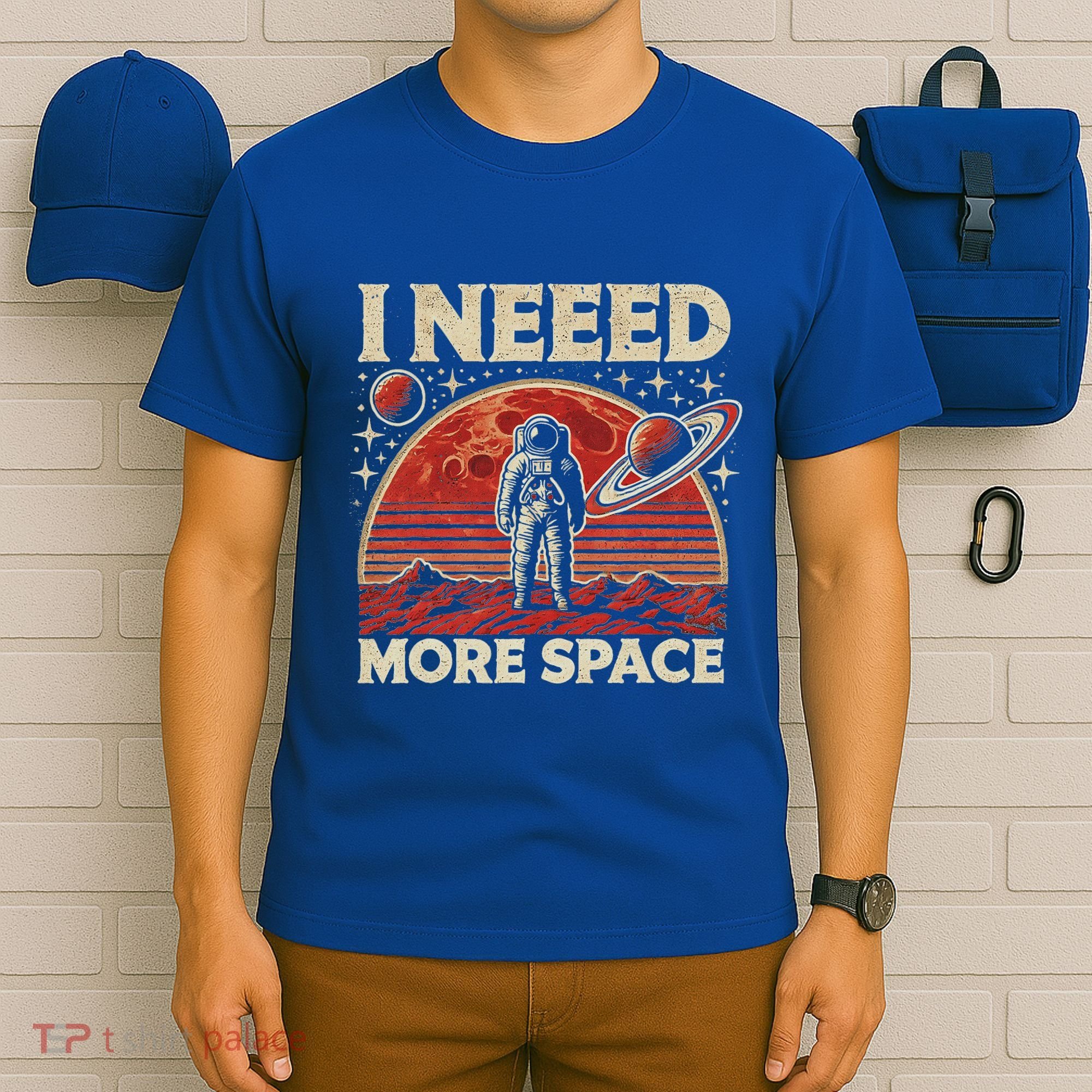 Astronaut In Space Planet Occupy Mars T-Shirt