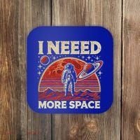 Astronaut In Space Planet Occupy Mars Coaster thumb 0