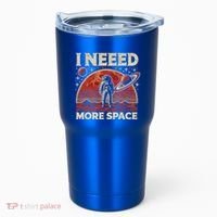 Astronaut In Space Planet Occupy Mars Tumbler thumb 0