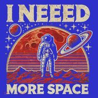 Astronaut In Space Planet Occupy Mars Mousepad thumb 1