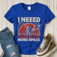 Astronaut In Space Planet Occupy Mars Women's T-Shirt thumb 3