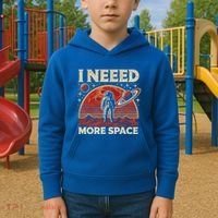 Astronaut In Space Planet Occupy Mars Kids Hoodie thumb 2
