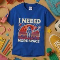 Astronaut In Space Planet Occupy Mars Kids T-Shirt thumb 3