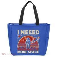 Astronaut In Space Planet Occupy Mars Tote Bag thumb 0