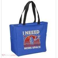 Astronaut In Space Planet Occupy Mars Tote Bag thumb 2