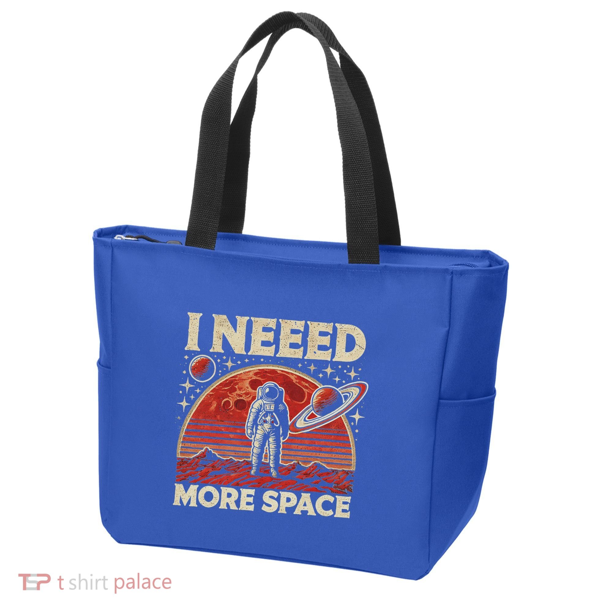 Astronaut In Space Planet Occupy Mars Tote Bag