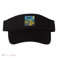 Alien Invasion Starry Night Cool Cat Lovers Gift Idea Visor thumb 0