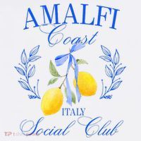 Amalficoast Iitaly Social Club Travel Trip Vacation Lemon T-Shirt thumb 7