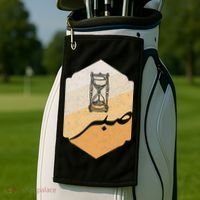 Arabic Islam Sabr Patience Islam Prayer Golf Towel thumb 2