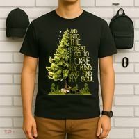 And Into The Forest I Go To Lose My Mind And Find My Soul T-Shirt thumb 6