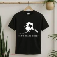 Alaska Isnt Texas Cute Funny Map Gift T-Shirt thumb 2