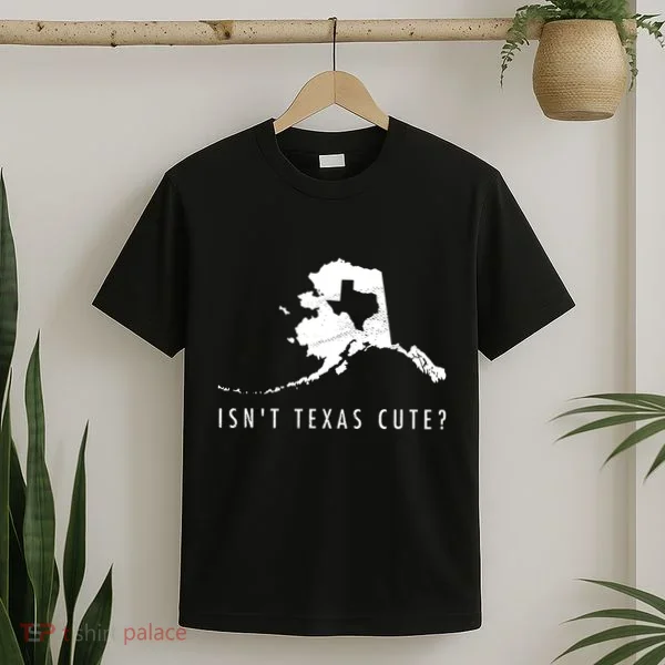 Alaska Isnt Texas Cute Funny Map Gift T-Shirt