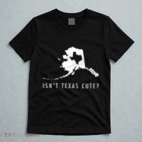 Alaska Isnt Texas Cute Funny Map Gift T-Shirt thumb 5