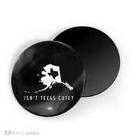 Alaska Isnt Texas Cute Funny Map Gift Magnet thumb 0