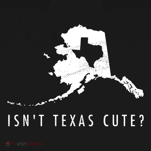 Alaska Isnt Texas Cute Funny Map Gift Toddler Hoodie