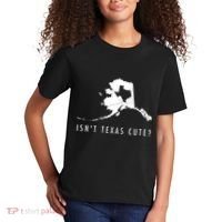 Alaska Isnt Texas Cute Funny Map Gift Kids T-Shirt thumb 2