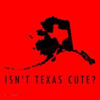 Alaska Isnt Texas Cute Funny Map Gift Santa Hat thumb 1