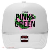 A ItS The Pink And Green For Me Sorority Hat thumb 0