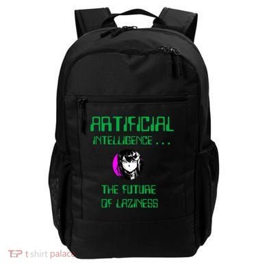 Artificial Intelligence The Future Of Laziness Backpack