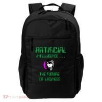 Artificial Intelligence The Future Of Laziness Backpack thumb 0