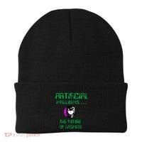 Artificial Intelligence The Future Of Laziness Beanie thumb 0