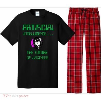 Artificial Intelligence The Future Of Laziness Pajama Set
