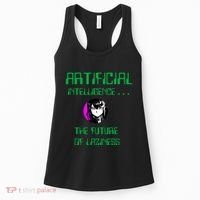 Artificial Intelligence The Future Of Laziness Women's Tank Top thumb 0
