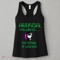 Artificial Intelligence The Future Of Laziness Women's Tank Top thumb 3