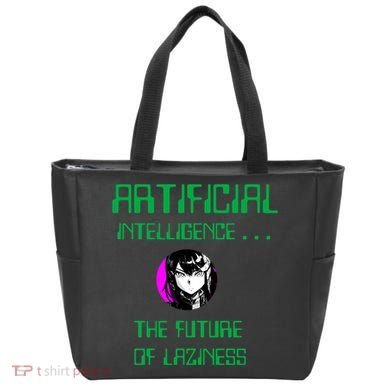 Artificial Intelligence The Future Of Laziness Tote Bag