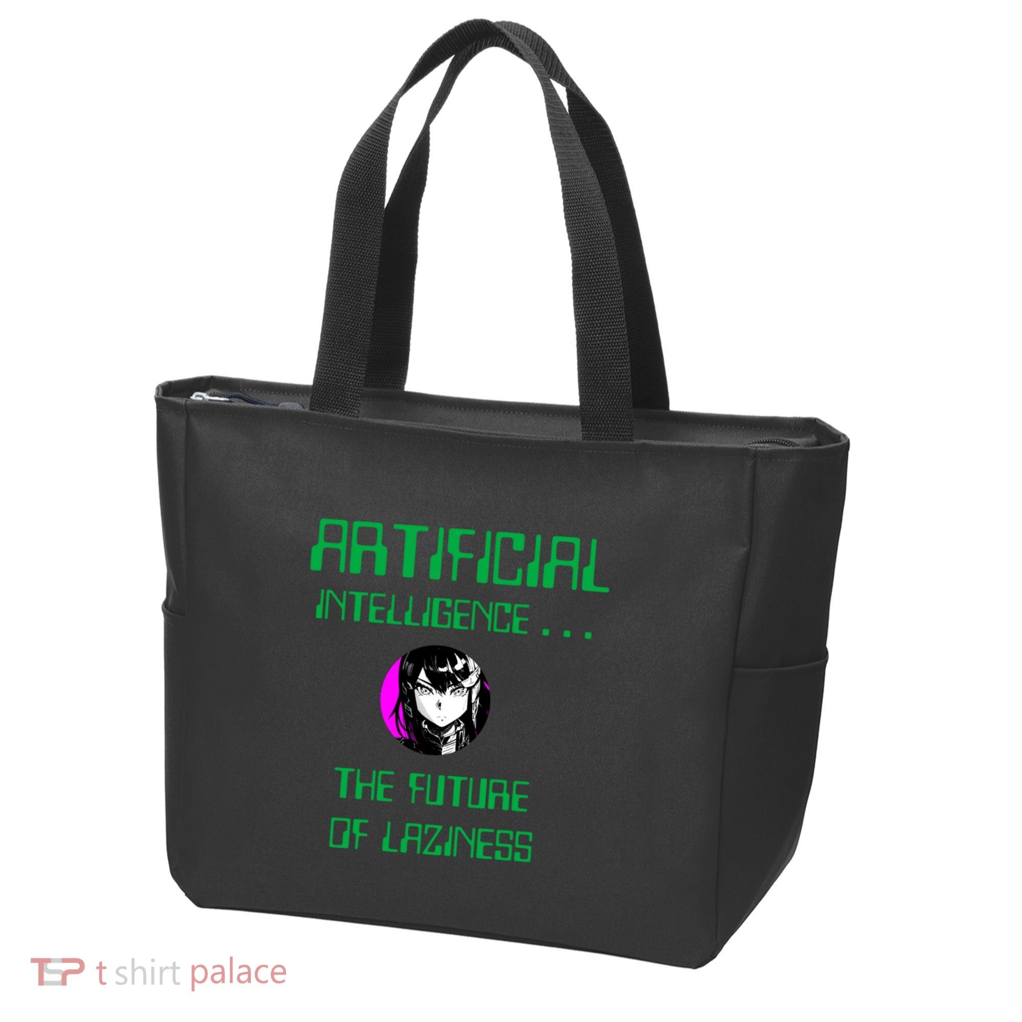 Artificial Intelligence The Future Of Laziness Tote Bag