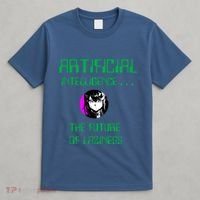 Artificial Intelligence The Future Of Laziness T-Shirt thumb 4
