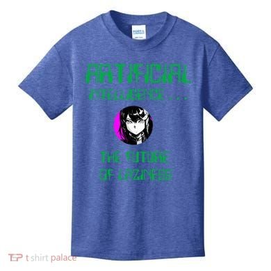 Artificial Intelligence The Future Of Laziness Kids T-Shirt