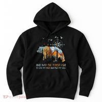 And Into The Forest I Go To Lose My Mind Camping Bear Hoodie thumb 0