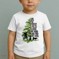 And Into The Forest I Go To Lose My Mind And Find My Soul Forest Camping Toddler T-Shirt thumb 2