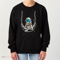 Astronaut In The Moon Women's Sweatshirt thumb 0